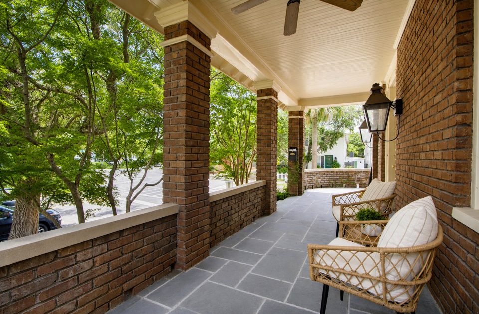 Courtyard & Outdoor Living at 173 Tradd Street