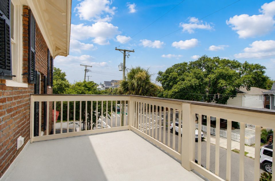 Rooftop Terrace at 173 Tradd Street