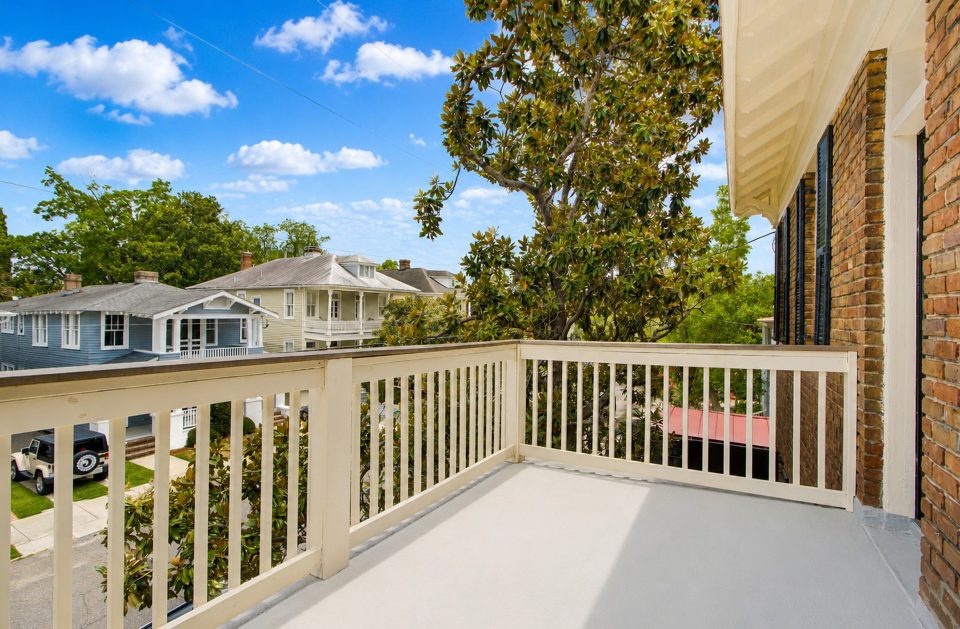 Rooftop Terrace at 173 Tradd Street
